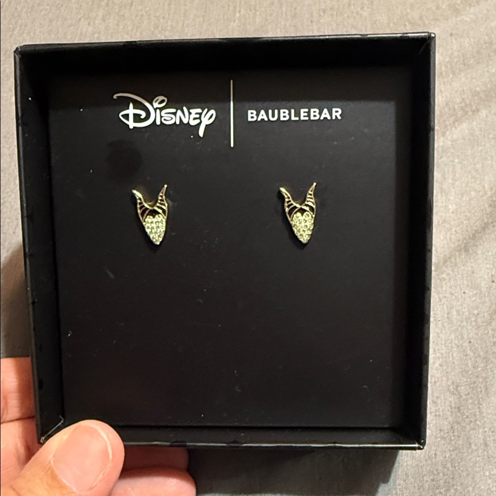 Disney Baublebar Maleficent Stud Earrings - Picture 3 of 10